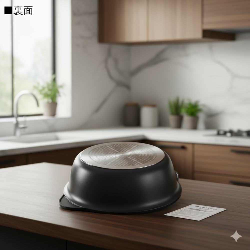 日本パールIH爐瓦斯爐對應不沾內層 附玻璃蓋 三食鍋-細節圖4