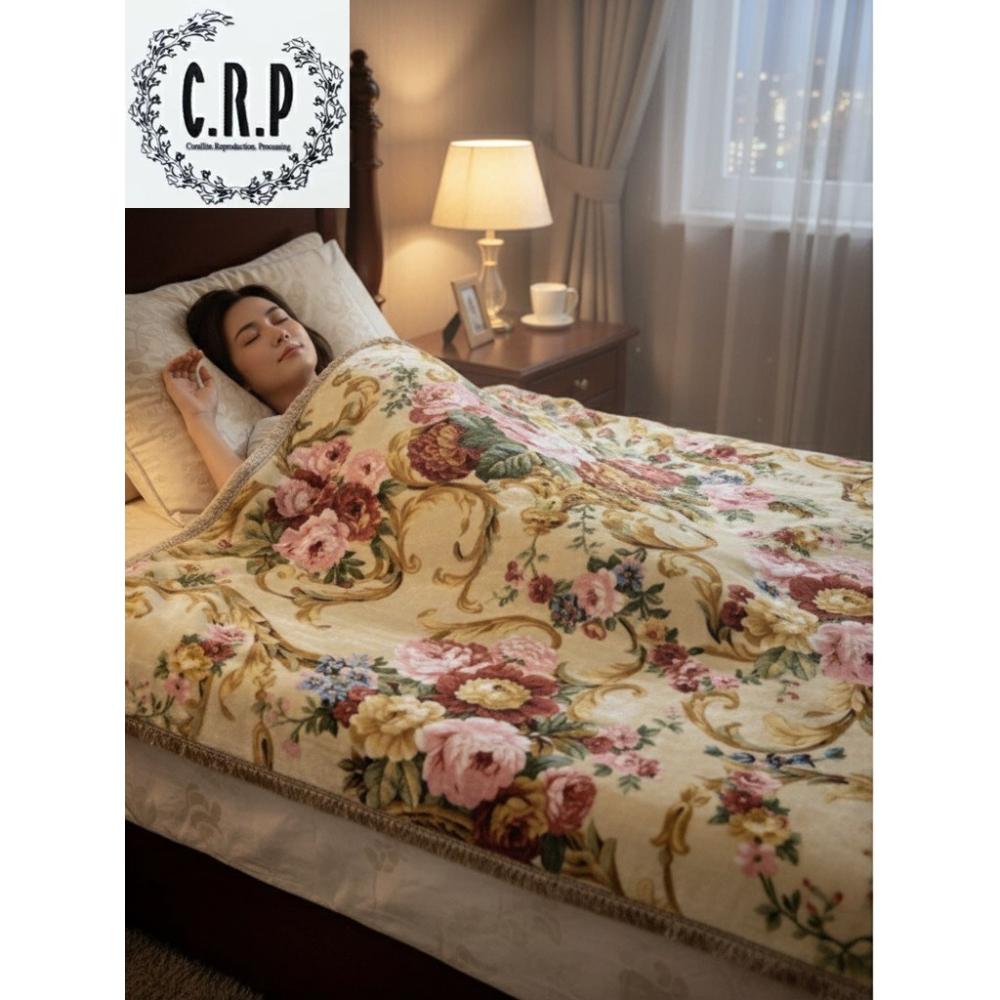 日本泉大津 遠紅外線發熱纖維 溫泉級暖感 雙層毛毯-細節圖3