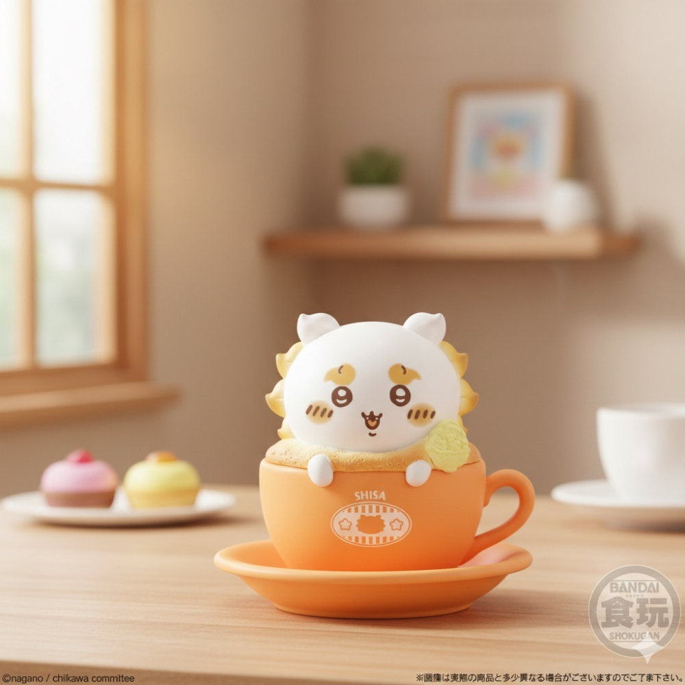 日本 BANDAIちいかわ3D 拿鐵小物 整盒12入 公仔盲盒-細節圖5