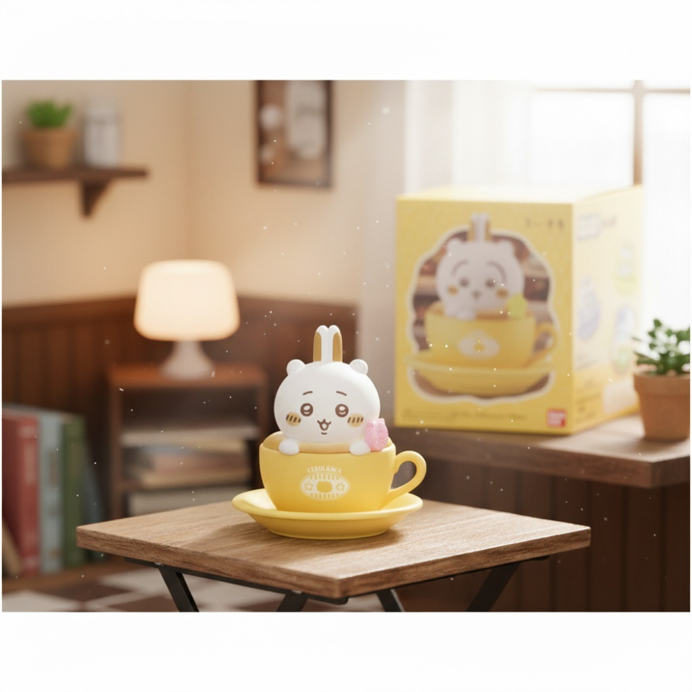 日本 BANDAIちいかわ3D 拿鐵小物 整盒12入 公仔盲盒-細節圖7