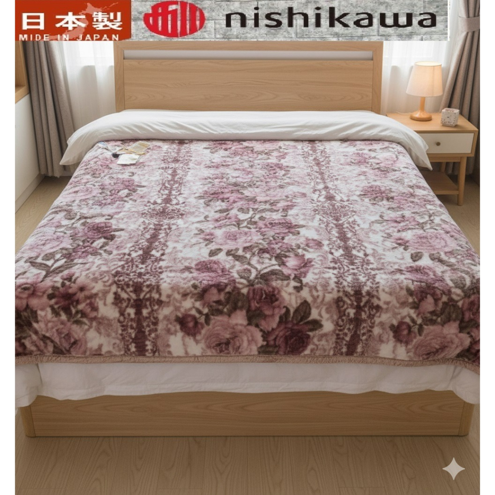 日本 京都西川｜遠紅外線發熱纖維 立體雙層 雙人毛毯(體積過大1次下單一條)-細節圖7