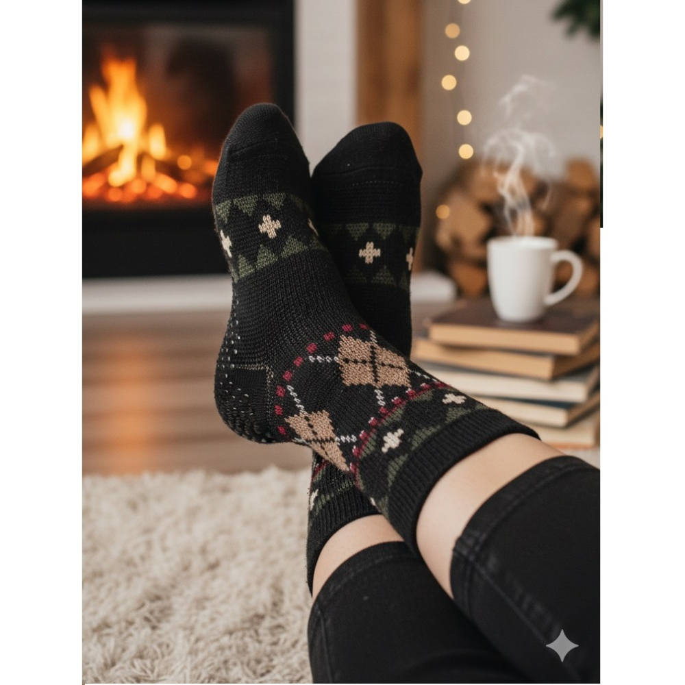 日本 Guilleret毛混刷毛 短襪(兩雙一組)特價(下單留言告知號碼)-細節圖6