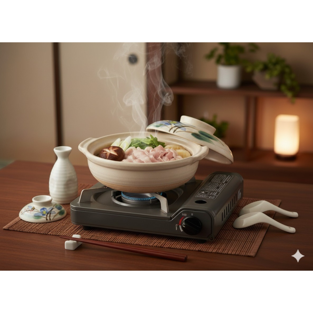 日本 山又窯 古風 古典紋 深型土鍋 6號（桔梗.柿子）兩款-細節圖6