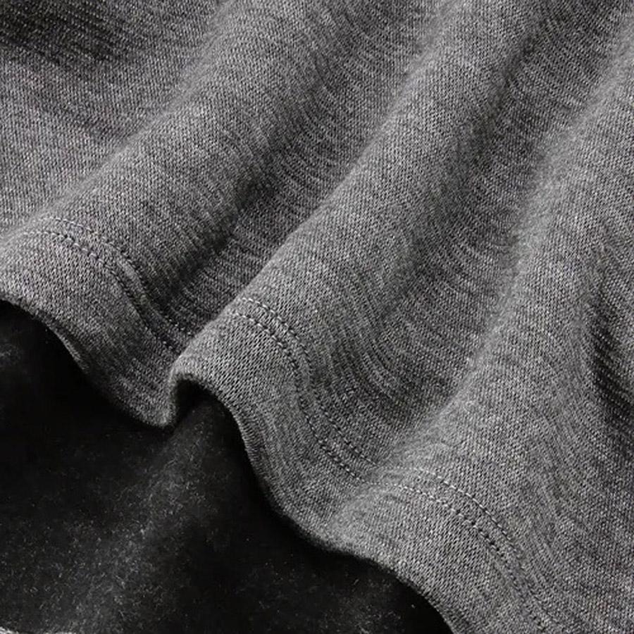 日本 as匠技 吸濕發熱 柔軟親膚 極暖長袖圓領衫(黑.淺灰)兩色-細節圖8