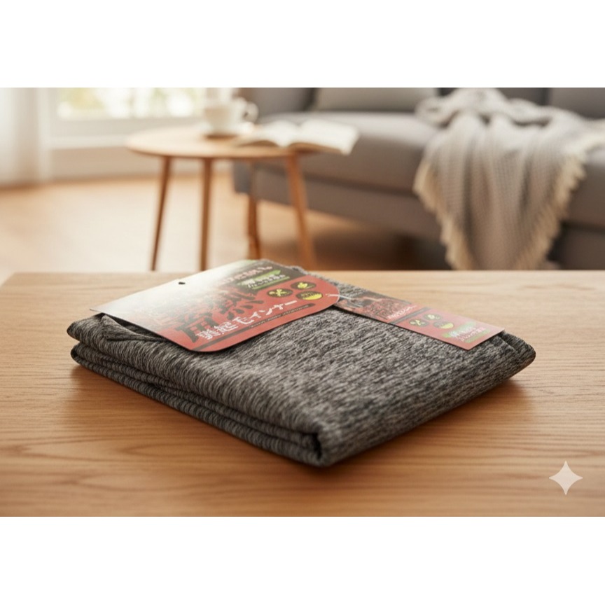 日本男高領 吸濕發熱 內刷毛 高彈力 發熱衣(灰.深灰)兩色-細節圖6