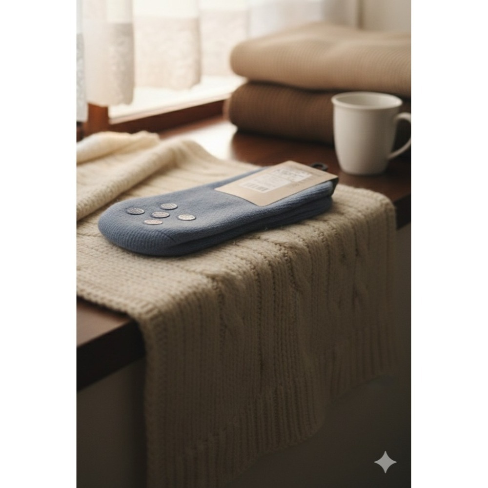 日本stream居家保暖女款毛絨室內保暖止滑襪(A.B.C.D.ED)6款兩雙一組特價-細節圖3