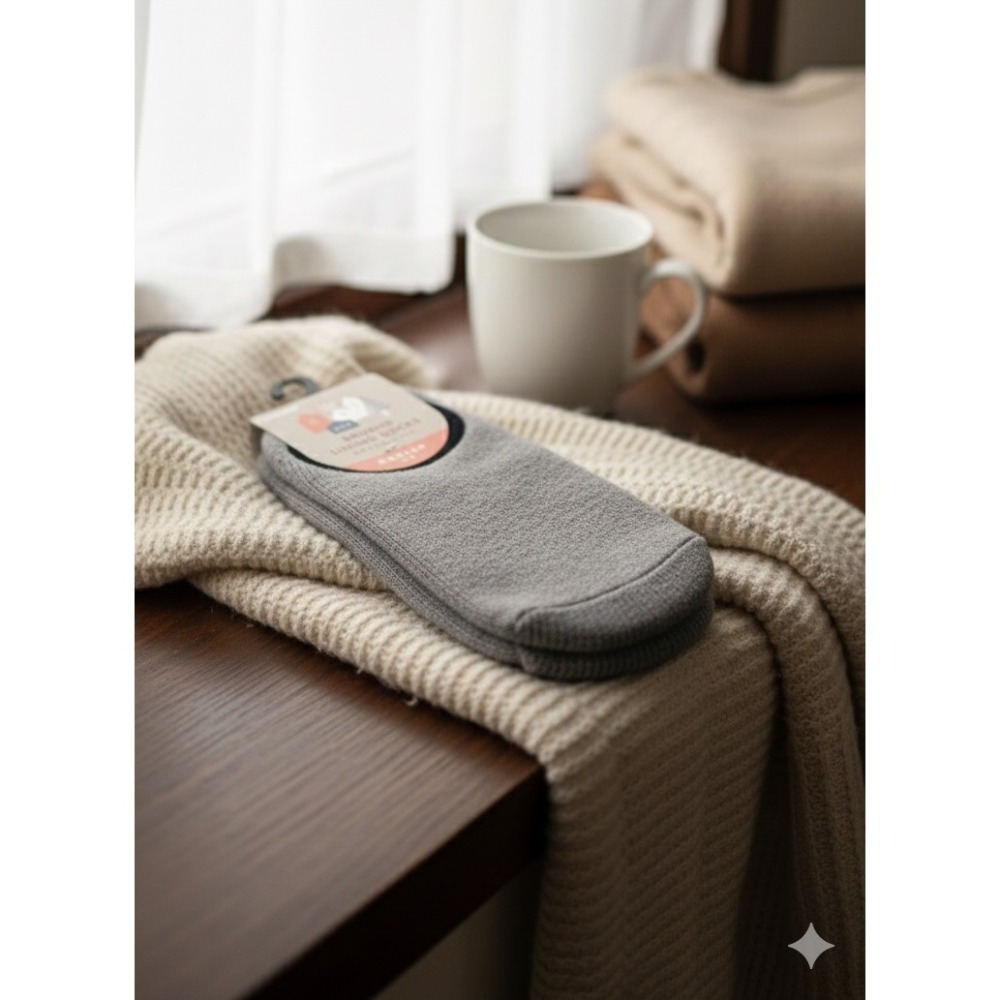 日本stream居家保暖女款毛絨室內保暖止滑襪(A.B.C.D.ED)6款兩雙一組特價-細節圖4