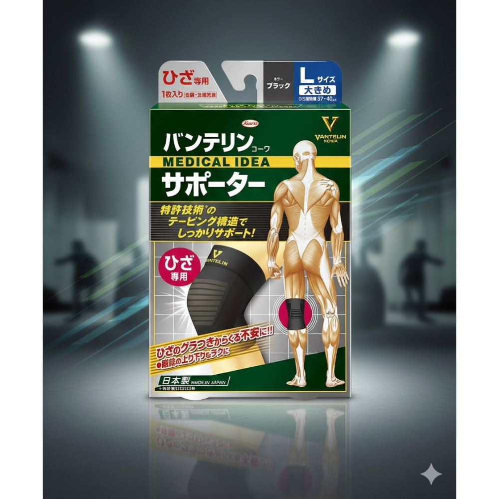 日本VANTELIN 支撐套 進化版 護膝-細節圖6