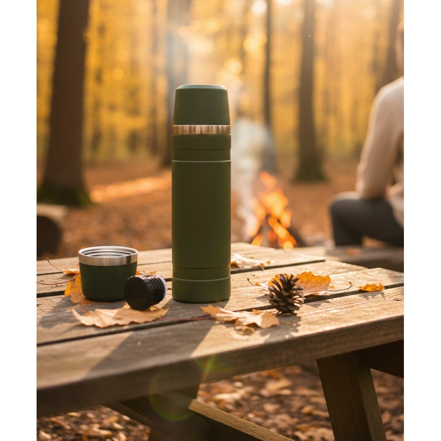 日本 MOUNTEX真空6 層構造 極寒環境的救星 不鏽鋼終極保溫保冷瓶-細節圖6