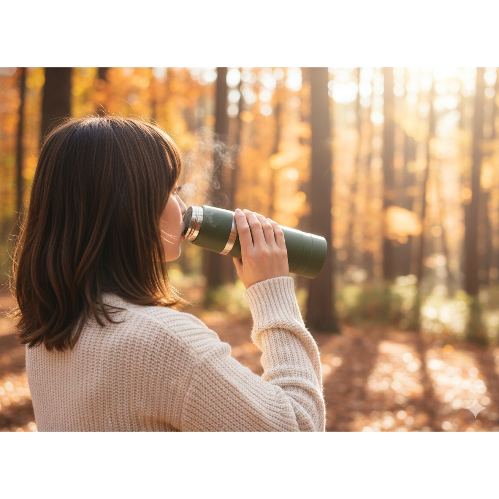 日本 MOUNTEX真空6 層構造 極寒環境的救星 不鏽鋼終極保溫保冷瓶-細節圖8