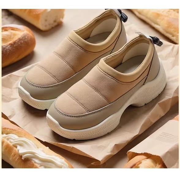 日本PANSY 超輕量好走、防滑、超顯腿長厚底休閒女鞋(經典黑.溫柔米)兩色-細節圖4