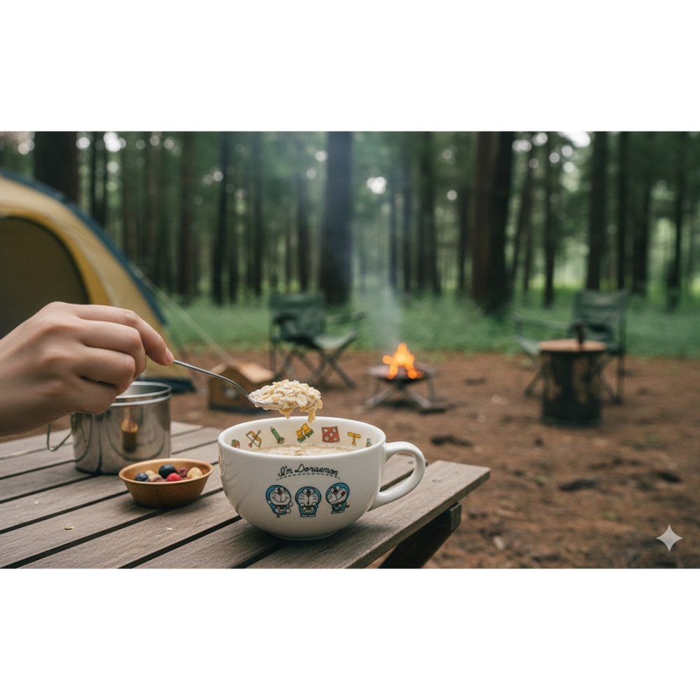 日本哆啦A夢讓餐桌瞬間變可愛的魔法陶瓷湯碗(A.B)兩款-細節圖8