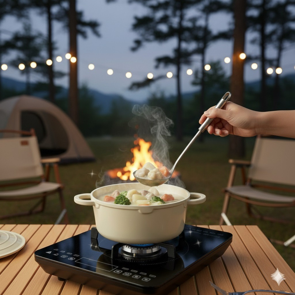 日本 パール（瓦斯.IH通用）無水也能慢燉入味煮燉鍋20cm-細節圖3