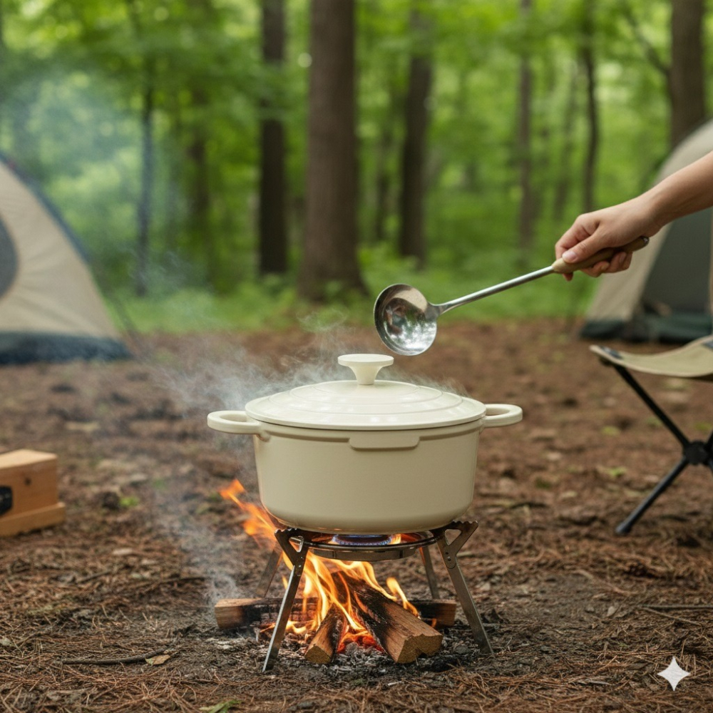 日本 パール（瓦斯.IH通用）無水也能慢燉入味煮燉鍋20cm-細節圖7