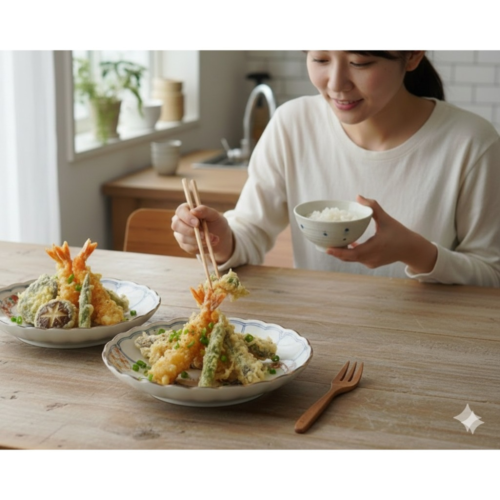 日本波佐見燒 職人手繪質感 染錦輪連結 菊型 2入盤-細節圖2