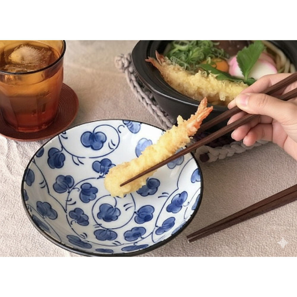 日本美濃燒免開鍋 直火對應 蓋子可當碗深型土鍋(蔦柄.細十草)兩種-細節圖6