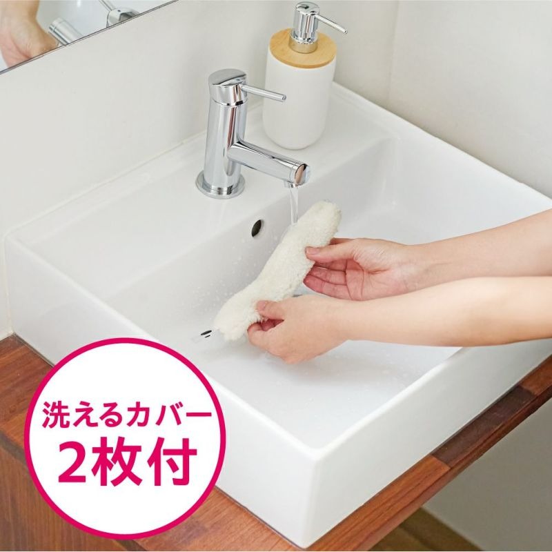 日本エアコン隙縫清潔神器可伸縮長柄除塵刷(附替換刷套）-細節圖9