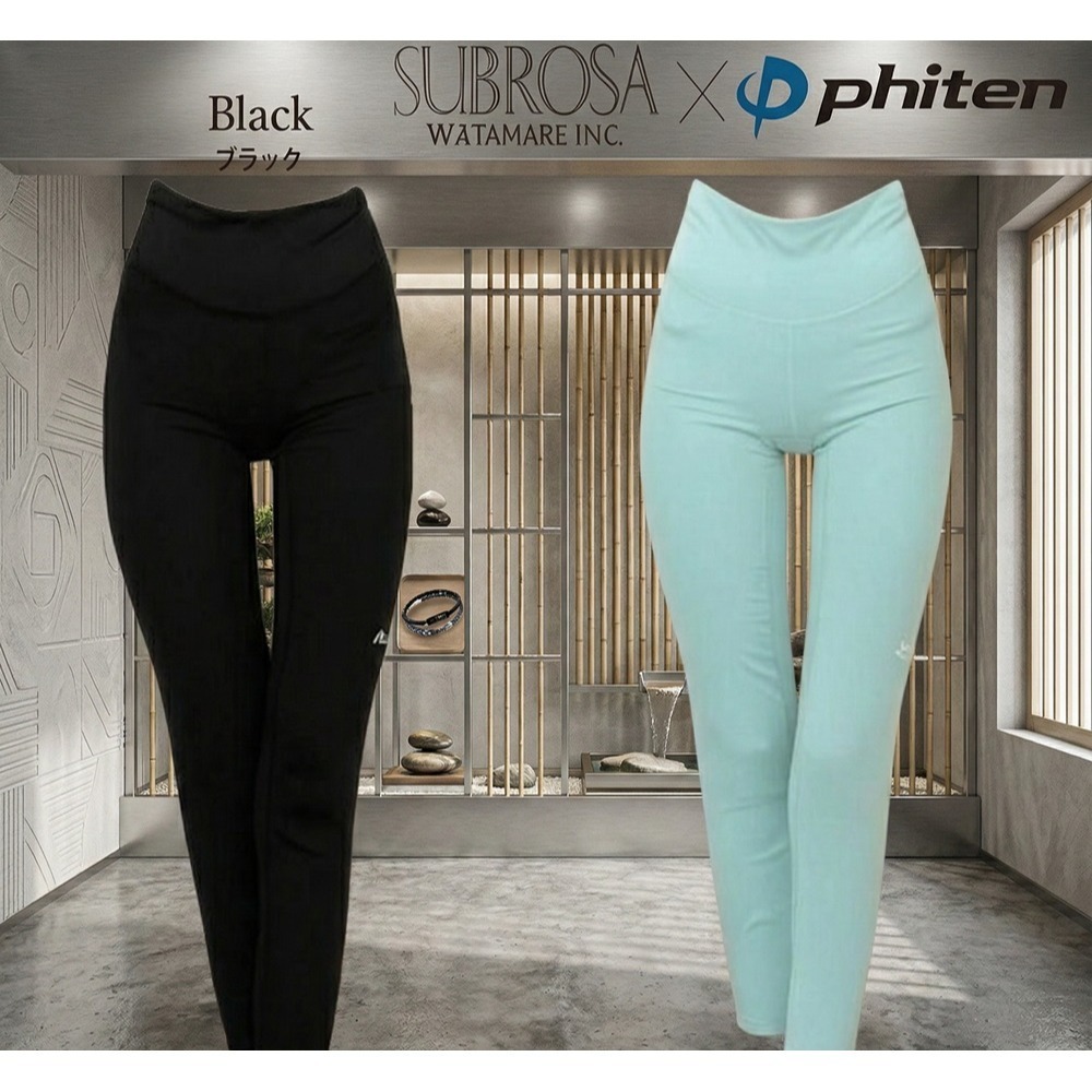 日本吸濕排汗 獨家水溶鈦技術 吸濕速乾美腿運動緊身褲(黑.綠)兩色-細節圖4