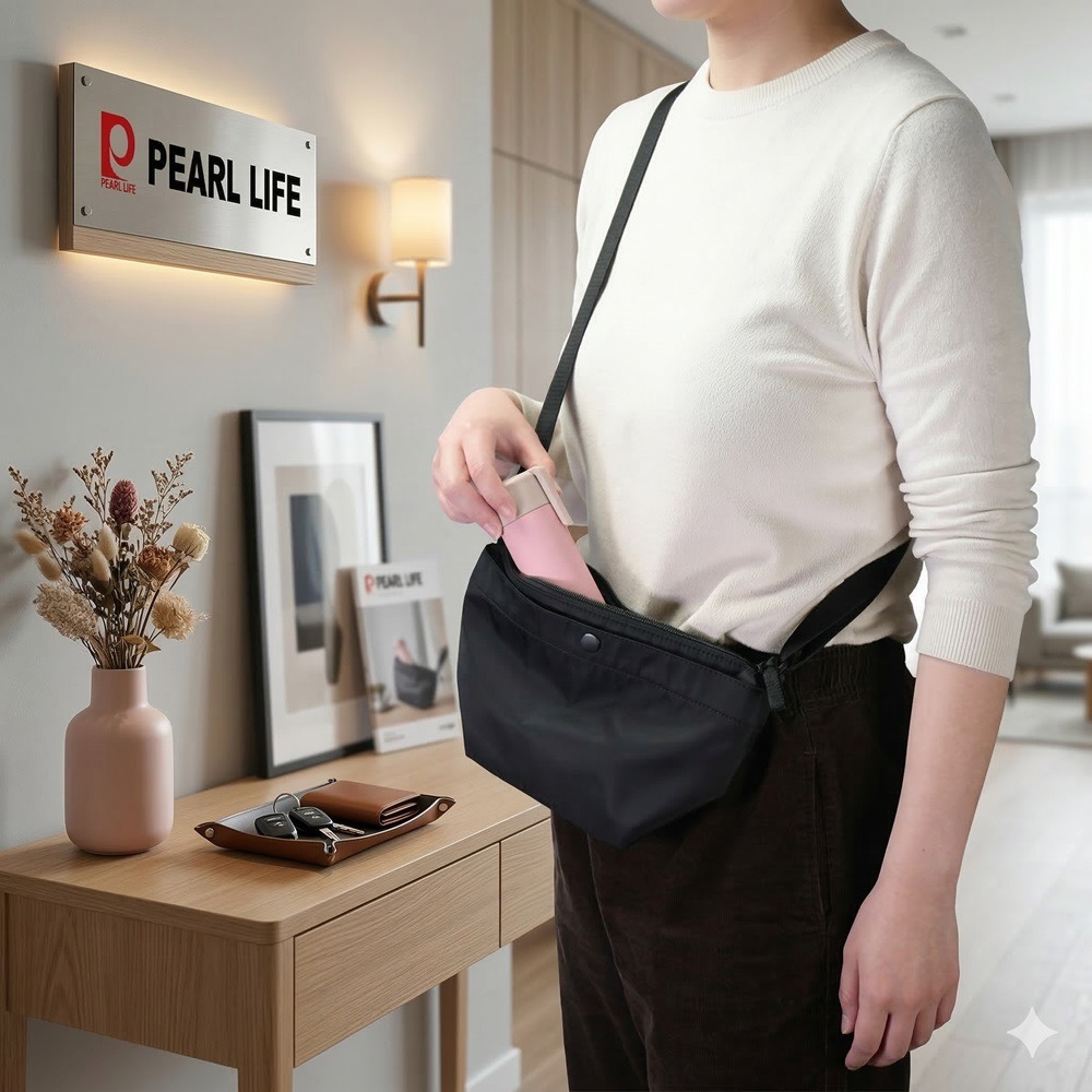 日本Pearl隨身潤喉小助手 附夾扣設計 不鏽鋼保溫瓶(綠.粉)兩色-細節圖7