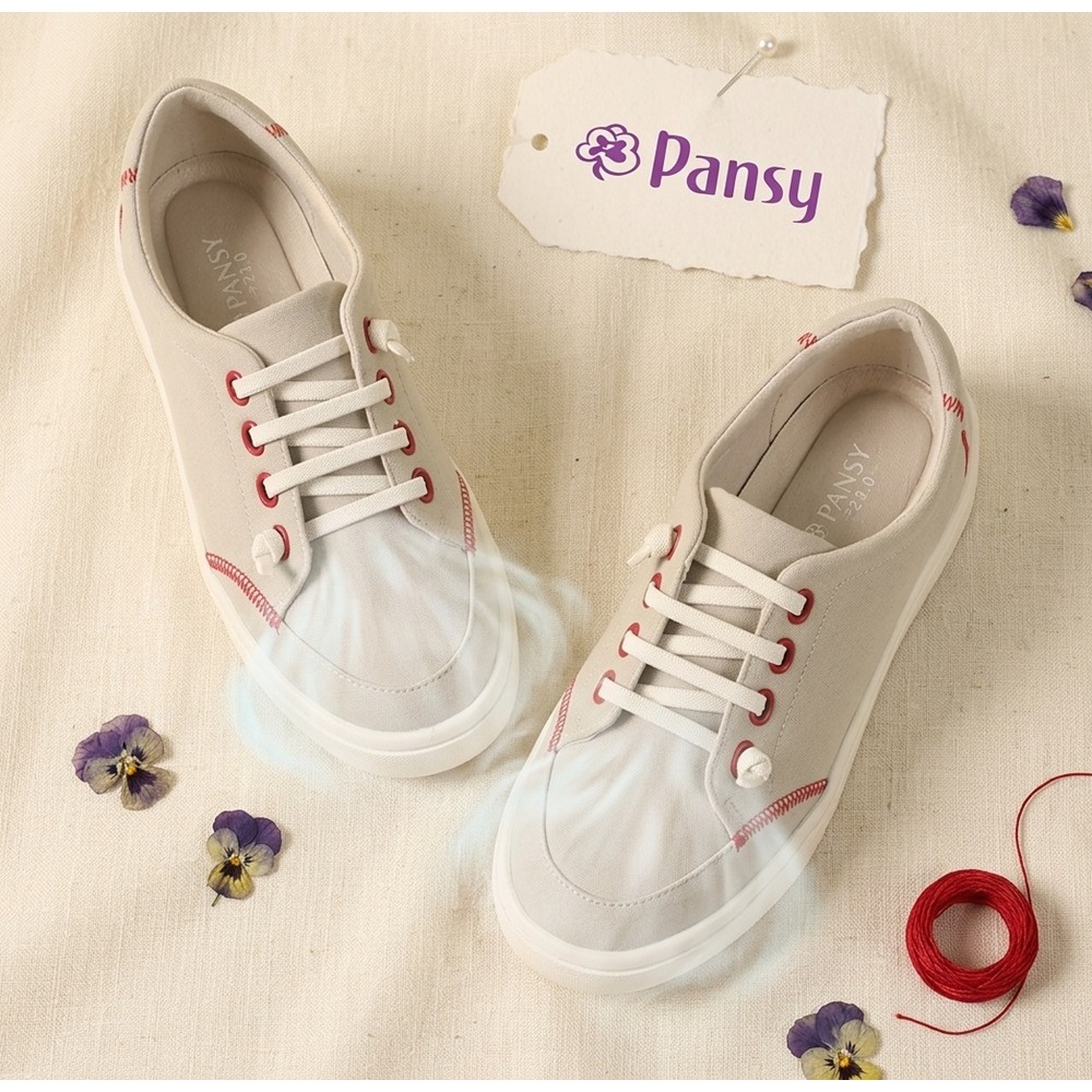 日本 Pansy增高、舒適、百搭一次到位可更換鞋帶休閒鞋-細節圖4