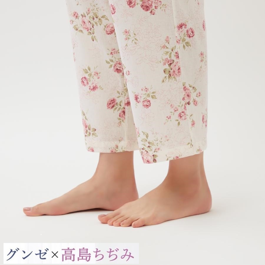 日本郡是 春夏純棉楊柳紗家居服(粉.紫)兩色-細節圖8