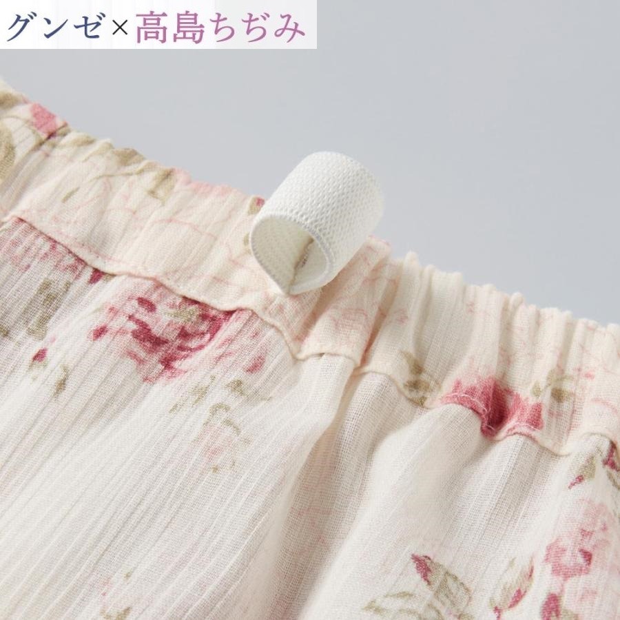 日本郡是 春夏純棉楊柳紗家居服(粉.紫)兩色-細節圖9