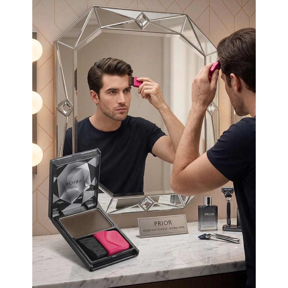 日本 資生堂 白髮救星30秒瞬效補色 抗汗防水 補色髮粉(黑.咖)兩色-細節圖4