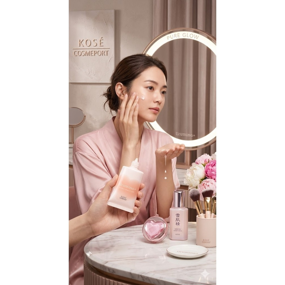 日本 KOSE 抗紫外線93% 美容液成分 控油水光隔離乳液-細節圖6