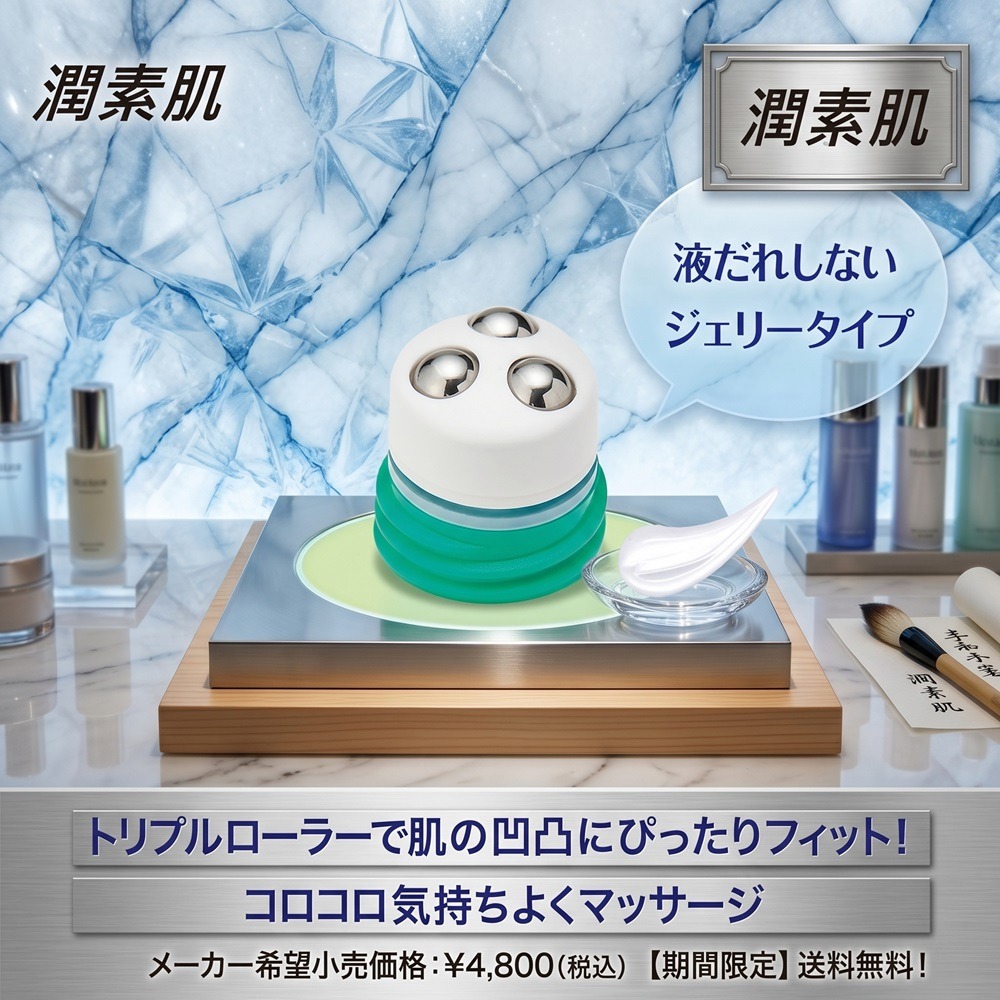 日本的 潤素肌 一滾提神醒腦 舒緩緊繃的肩頸 薄荷清涼滾珠凝露-細節圖5