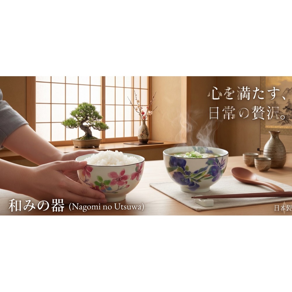 日本美濃燒用職人之手溫暖你的日常食光手工雅緻五入木盒碗組A.B.C.D四種-細節圖6