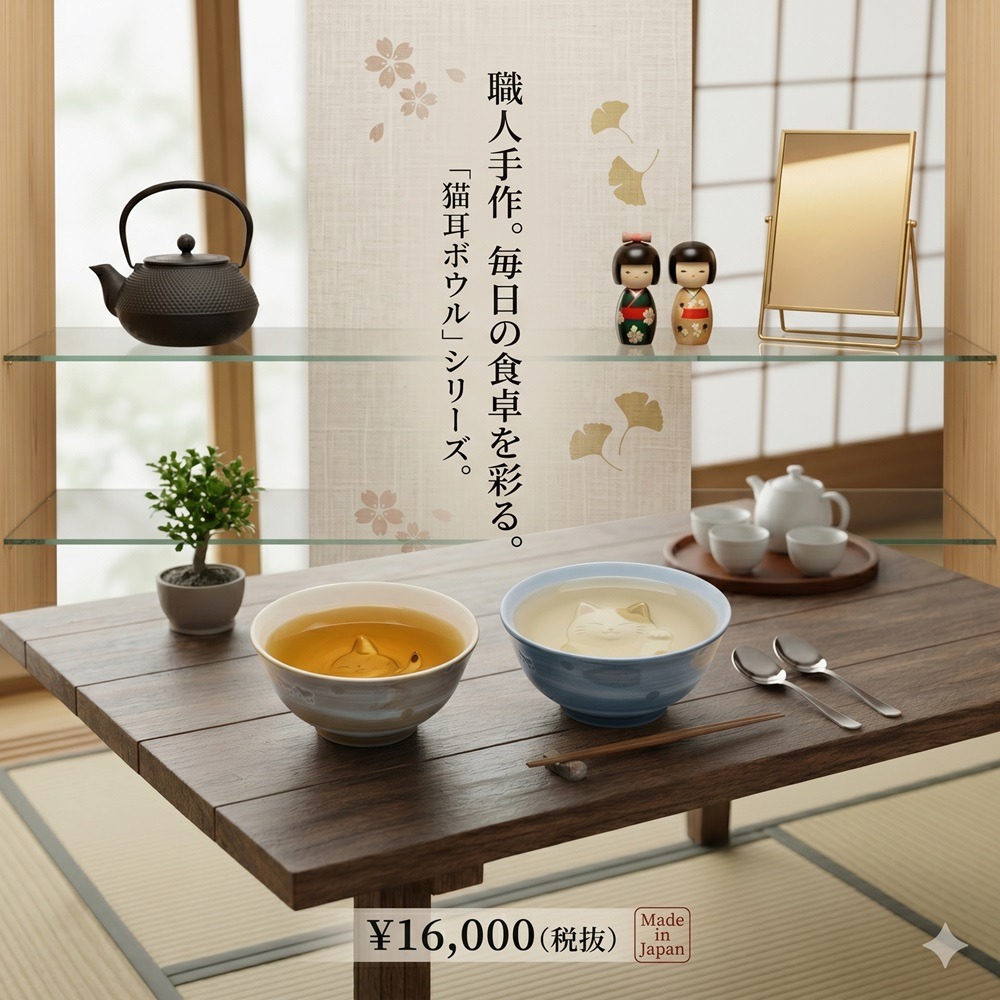日本美濃燒 極致輕盈的手感 輕量陶瓷2入小丼碗（春眠貓.笑笑犬）兩種-細節圖4