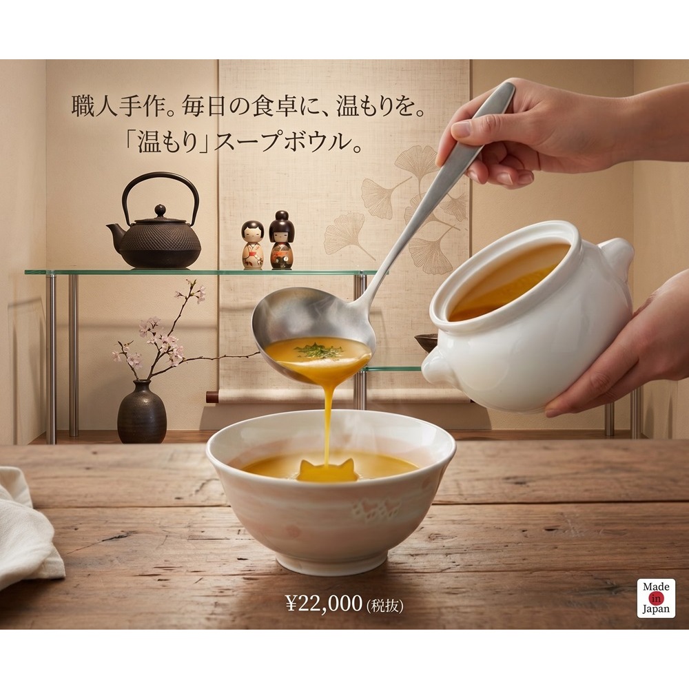 日本美濃燒 極致輕盈的手感 輕量陶瓷2入小丼碗（春眠貓.笑笑犬）兩種-細節圖7