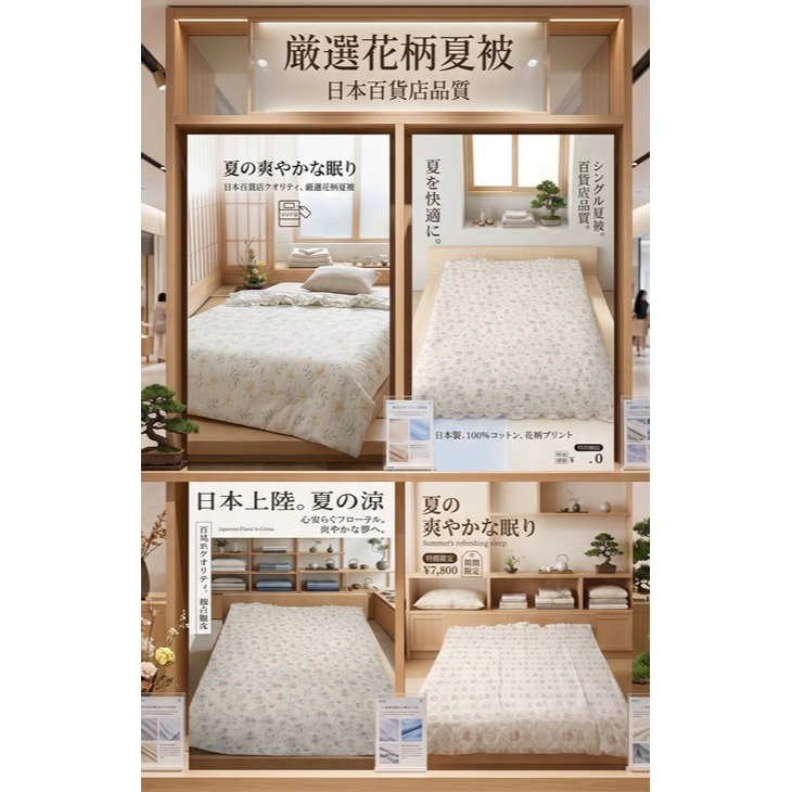 日本 Petit雲朵觸感與療癒睡眠 乾爽降溫 可水洗單人被(A.B.C.D)四色-細節圖6