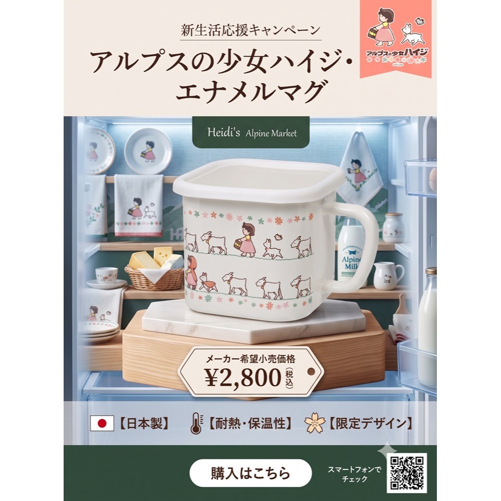日本爆賣阿爾卑斯少女 酸鹼不侵 萬年不卡味 抗菌率頂天琺瑯萬用萬能鍋-細節圖3
