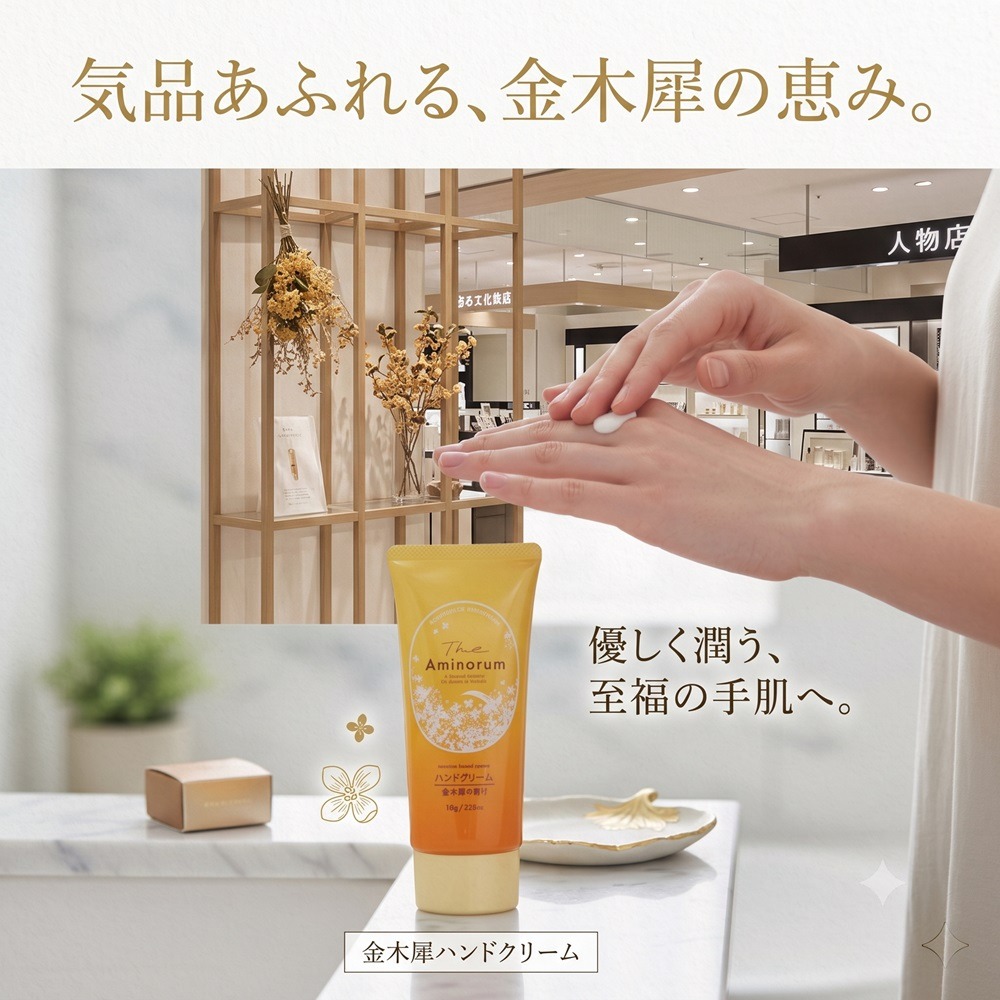 日本熊野油脂 金木犀胺基酸 護手霜80g (2 入特惠組)-細節圖8