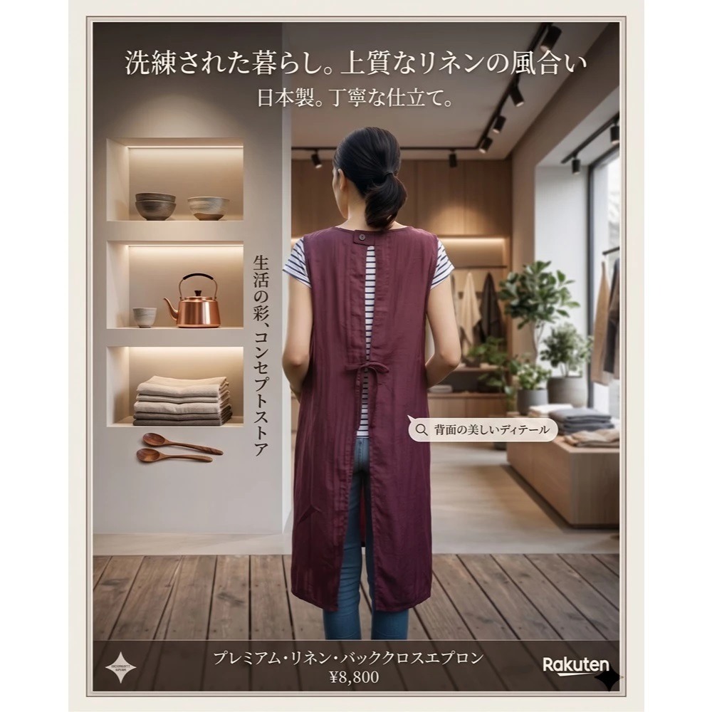 日本 鄉村風 防撥水加工 女孩 後綁圍裙(a.b.c.d.e.f.g.h)8款-細節圖8