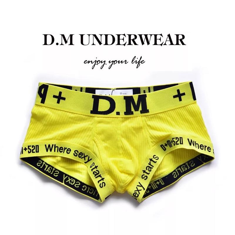 「知名品牌合身四角」 D.M三角四角內褲 後空丁字褲 低腰 性感內褲 U凸囊袋  男士純色 運動內褲 彩虹旗 gay-細節圖2