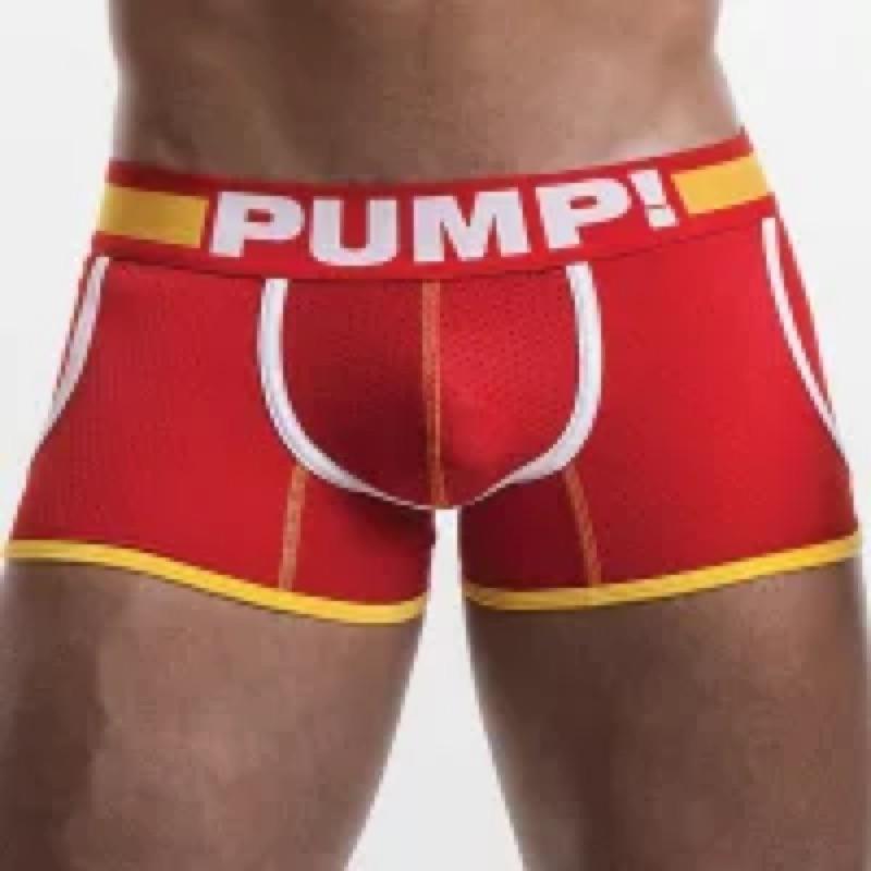 【男色ＢＯＹ】PUMP!  三角四角內褲 大尺寸內褲 低腰 性感內褲 熊內褲 同志 內褲 運動內褲 彩虹旗透氣內褲-細節圖9
