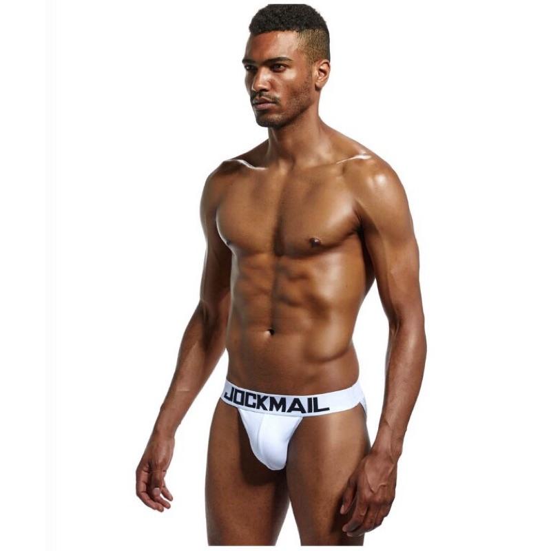 ❤️熱門款❤️ JOCKMAIL ★ 纯棉高叉吸汗内褲三角四角內褲 運動內褲  低腰底褲 性感內褲 U凸囊袋 運動內褲-細節圖2