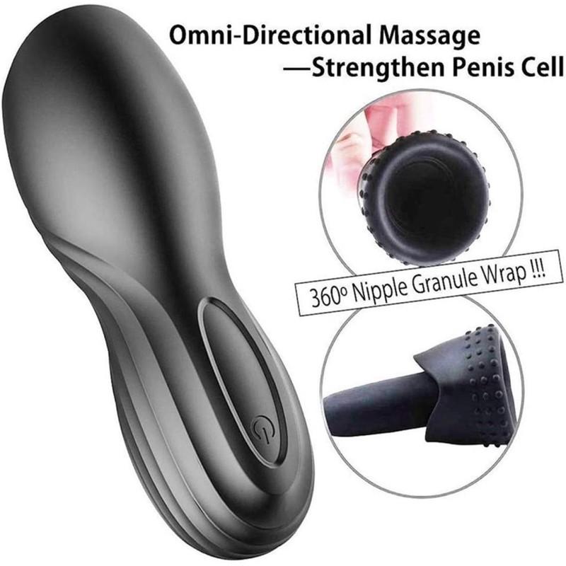 ★獨家限量★保證低價 好攜帶方便 口袋型自慰套 飛機杯 輕便型飛機套 自慰 手握式電動自慰套(10段變頻)(USB充電-細節圖3