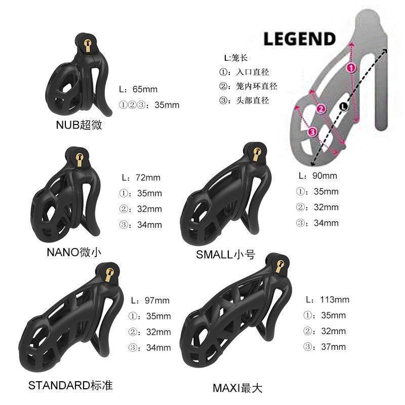 ［2.0升級版眼鏡蛇］BDSM 貞操鎖 CB環 男鳥籠 貞節器 處男 禁止手淫 情趣用品 男用同志用品 劈腿偷吃約砲神器-細節圖3
