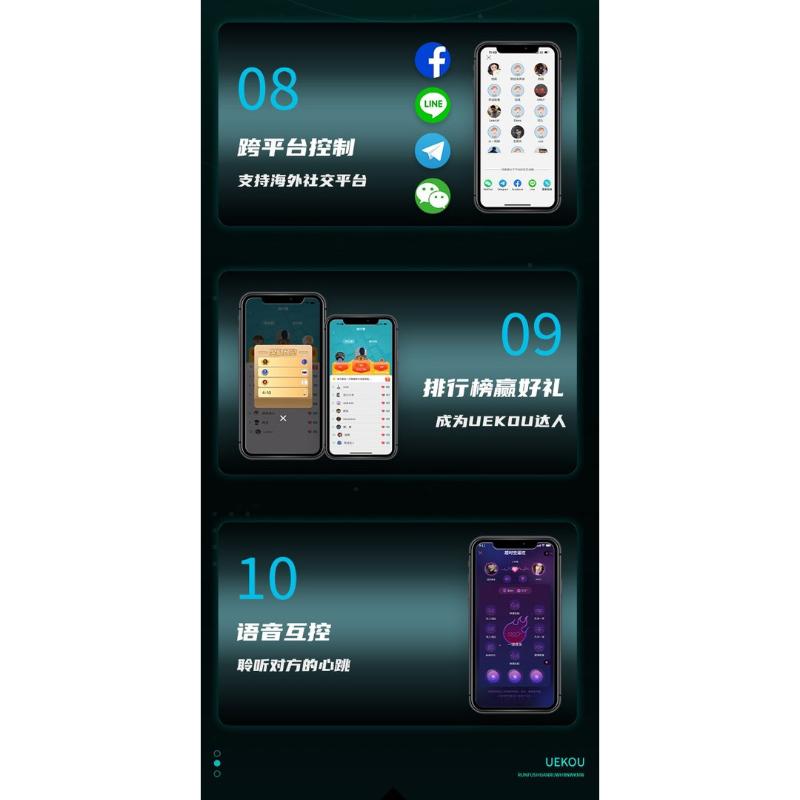 🔥UEKOU鯨躍2plus🔥鎖精震盪屌環 鎖精環 震動肛塞 前列腺震動 前列腺高潮 肛塞 同志情趣用品 同志玩具 gay-細節圖8