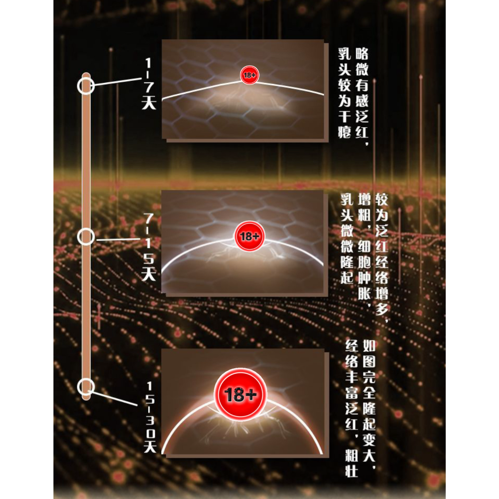 🔥乳穴針🔥男女通用【久柒】男女通用 乳頭敏感 吸乳器 SM乳頭調教 夾乳器 乳針 乳穴針增敏貼片 Gay 同志 SM-細節圖3