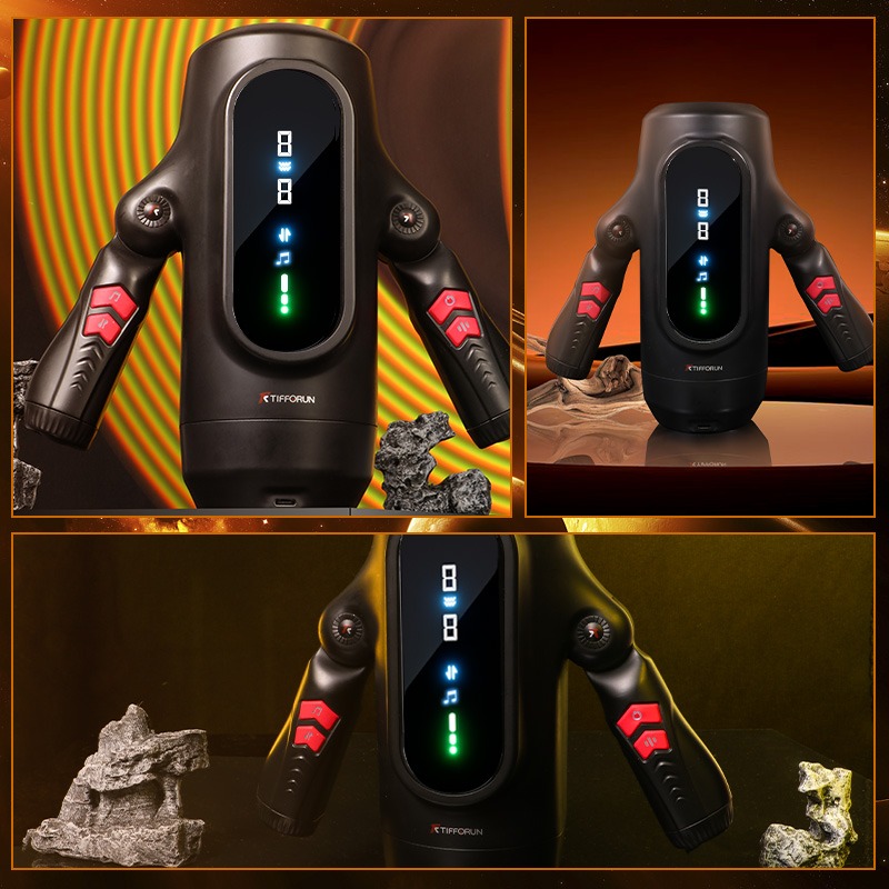 ❤️夜櫻❤️NEW 金剛伸縮震動飛機杯 全自動電動飛機杯 智能飛機杯 加熱飛機杯 AI飛機杯 女優發聲 震動飛機杯 情趣-細節圖4