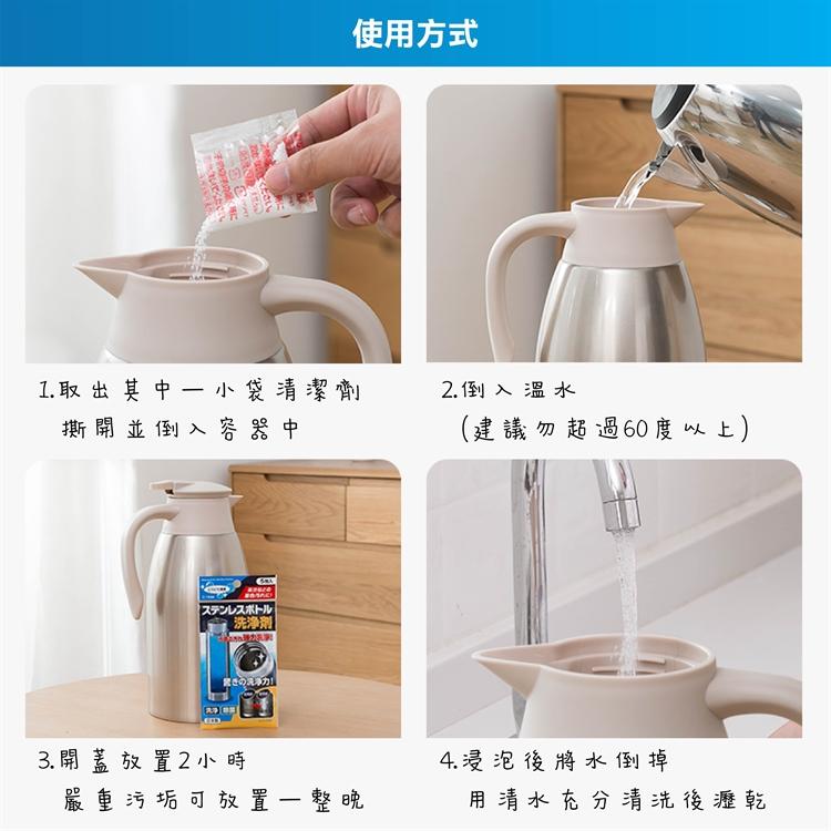 不動化學| 日本進口 保溫瓶清洗劑 保溫瓶 不鏽鋼 清潔劑| 現貨-細節圖2