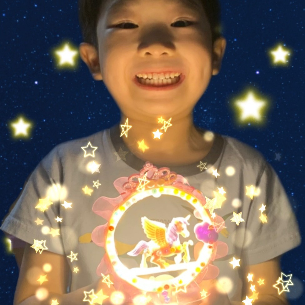 DIY夢幻小檯燈-細節圖2