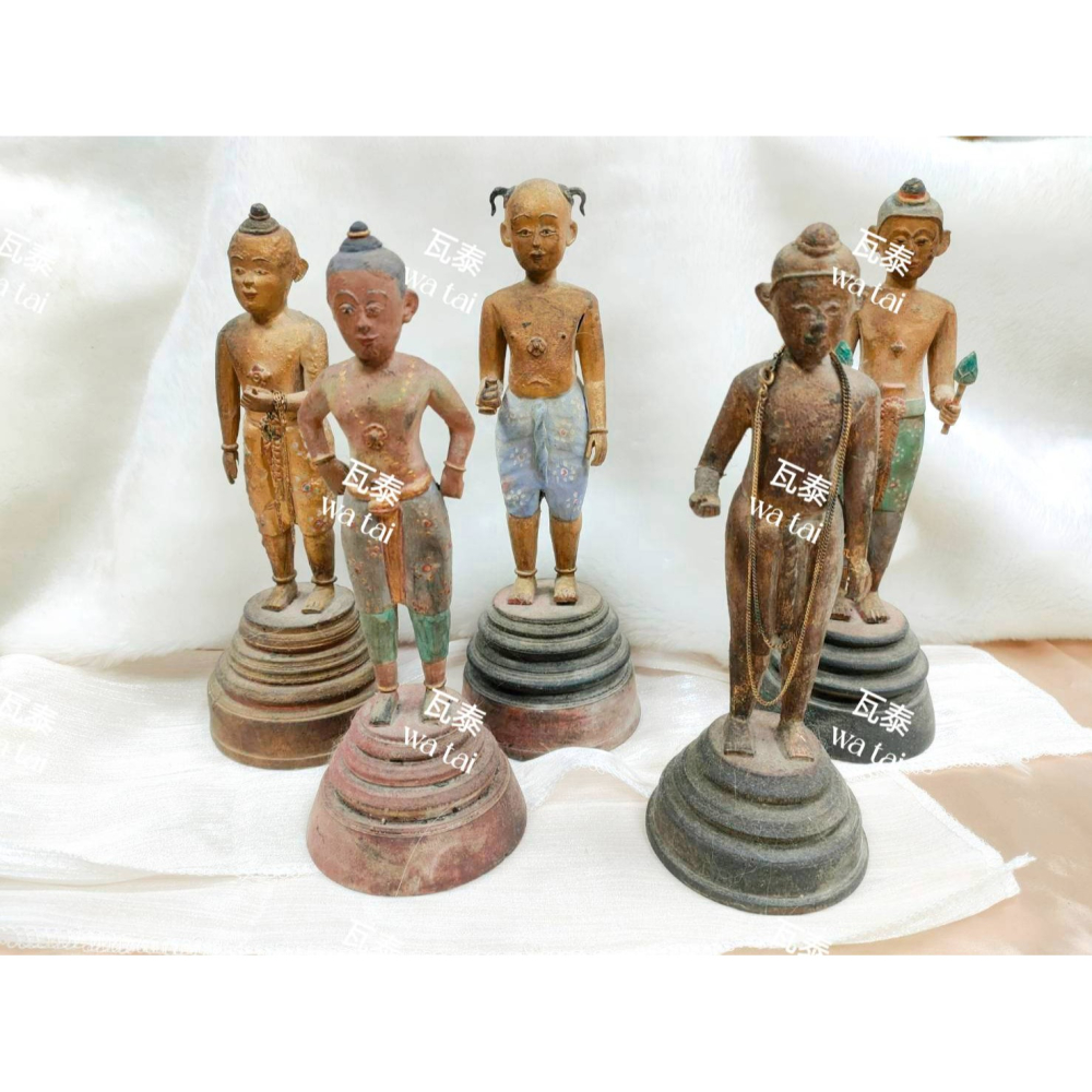 現貨 當日出貨 實拍✅蘭納時期 古曼童 供奉尊 年份80年以上 //好運 財運 看家 護主-細節圖6