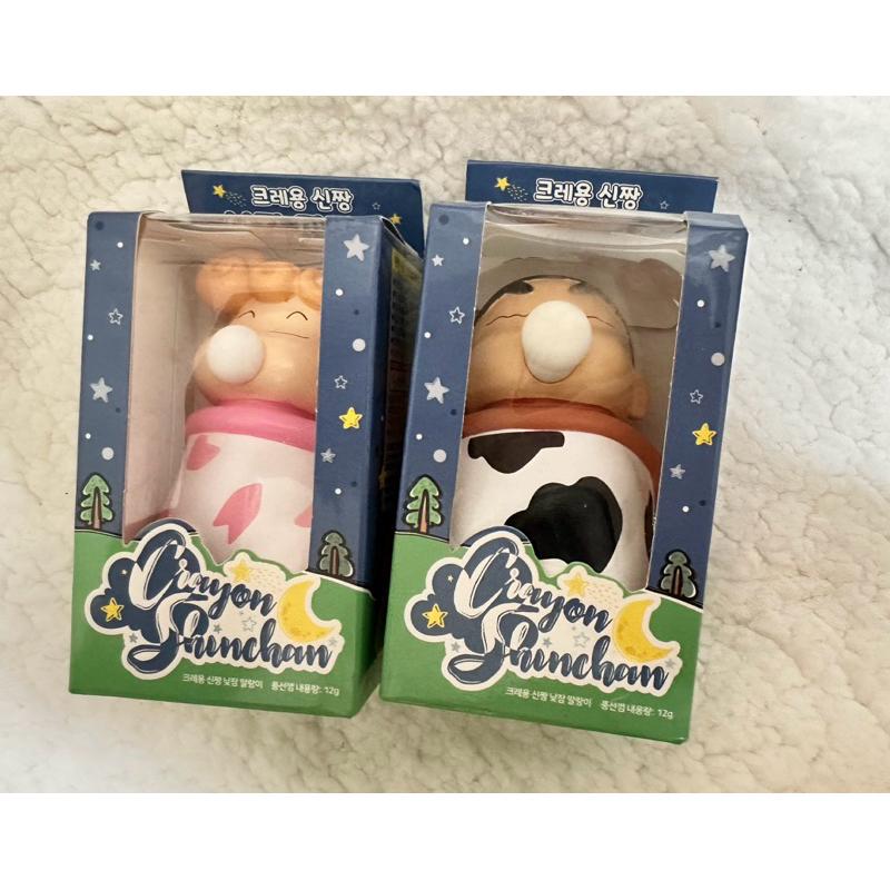 【現貨】蠟筆小新捏捏公仔 吹泡泡 舒壓玩具 捏捏樂 小新小葵-細節圖2