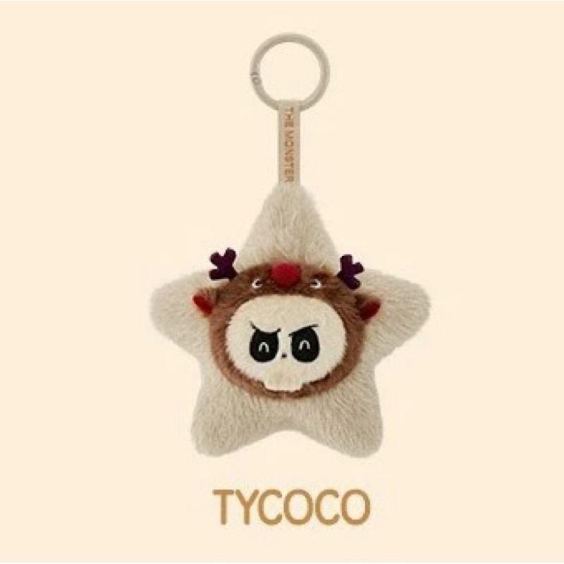 POPMART泡泡瑪特/THE MONSTERS閃閃毛絨掛件/LABUBU/盲盒/包包吊飾/拉布布/星星鑰匙圈/發光吊飾-細節圖3