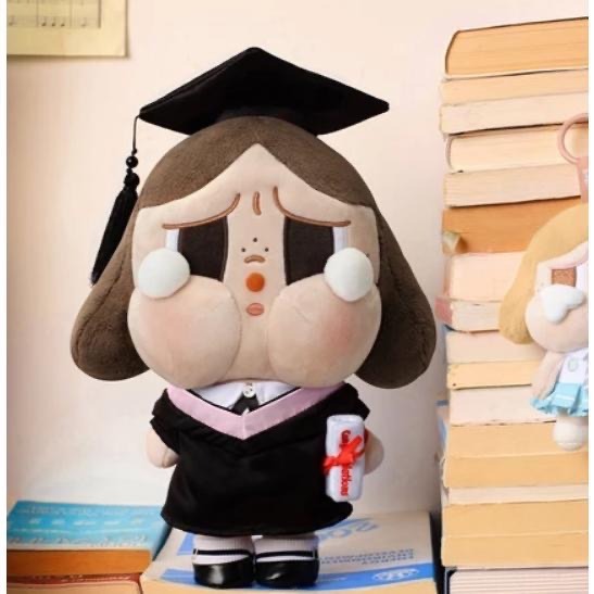 現貨/POPMART泡泡瑪特/CRYBABY落日歌會系列毛絨公仔/大哭娃/哭娃/畢業禮物娃娃/畢業-細節圖2